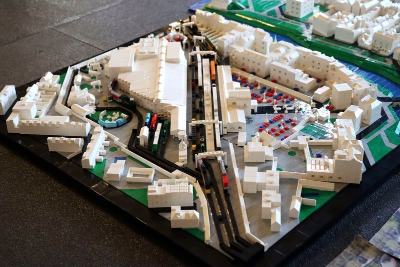 LEGO bouwen in het Spoorwegmuseum in de voorjaarsvakantie